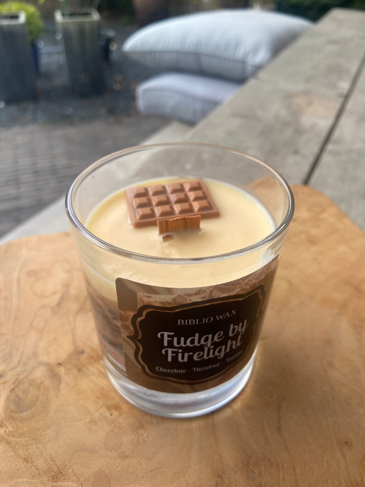 Fudge by Firelight